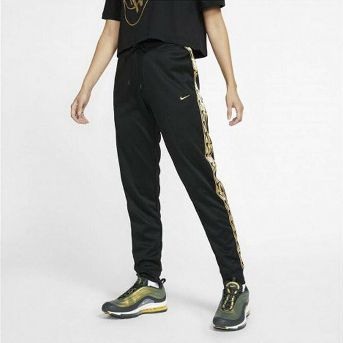 Long Sports Trousers Nike Sportswear Lady Black