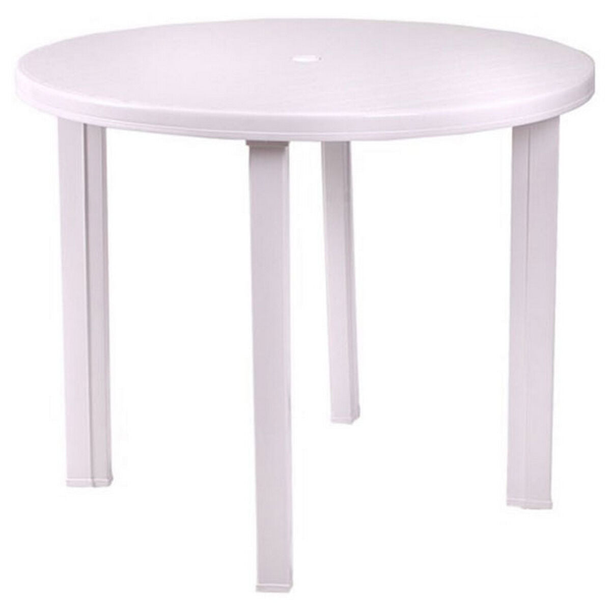 Table Circular Exterior White