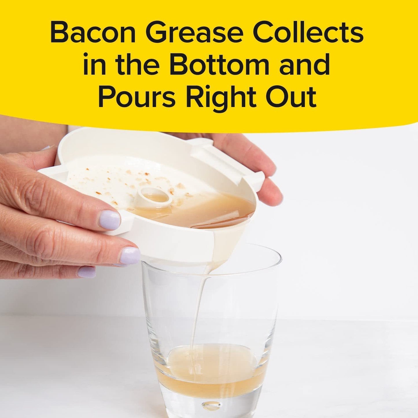 Yummy Can Bacon Microwave Oven Barbecue Rack Bacon Barbecue Plate Oven Barbecue Box Barbecue Jar