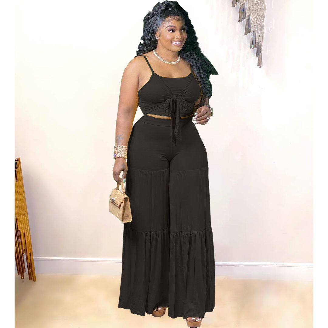 5xl plus size 2021 summer new arrivals clothing fat women solid color