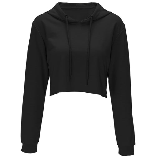 Wholesale Cotton Ladies Blank GYM Long Sleeve Tracksuit Crop Tops