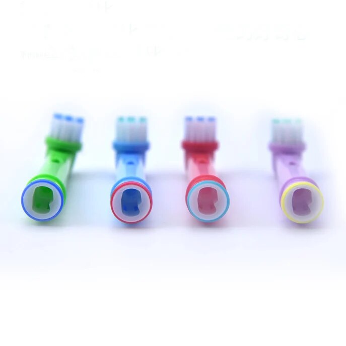 4pcs Replacement Kids Children Tooth Brush Heads For Oral-B Electric Toothbrush Fit Advance Power/Pro Health/Triumph/3D Excel