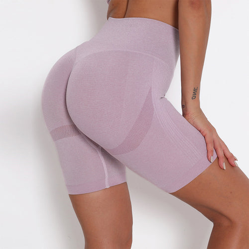 Women Sports Butt Fit Gym Yoga Seamless Tight Fitness Short Leggings