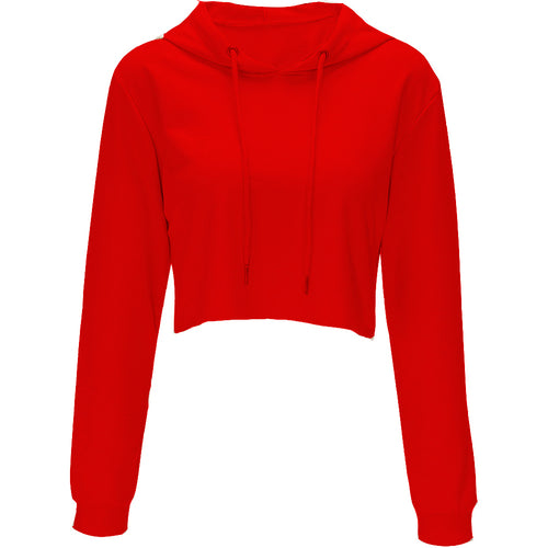 Wholesale Cotton Ladies Blank GYM Long Sleeve Tracksuit Crop Tops