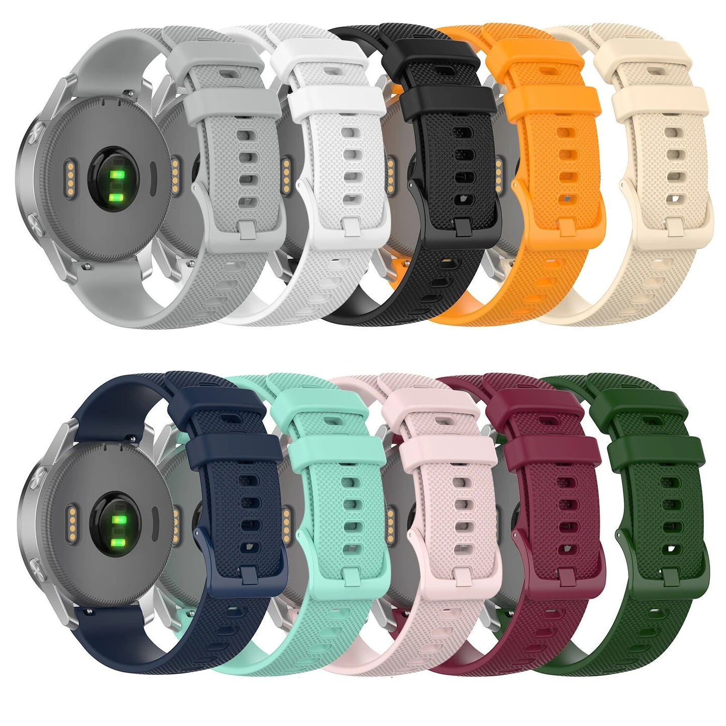 20 22mm watch band For Huami Amazfit GTR 47mm Amazfit GTR 42mm frontier amazfit bip correa bracelet belt huawei watch gt 2
