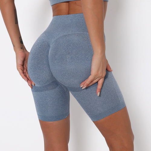 Women Sports Butt Fit Gym Yoga Seamless Tight Fitness Short Leggings