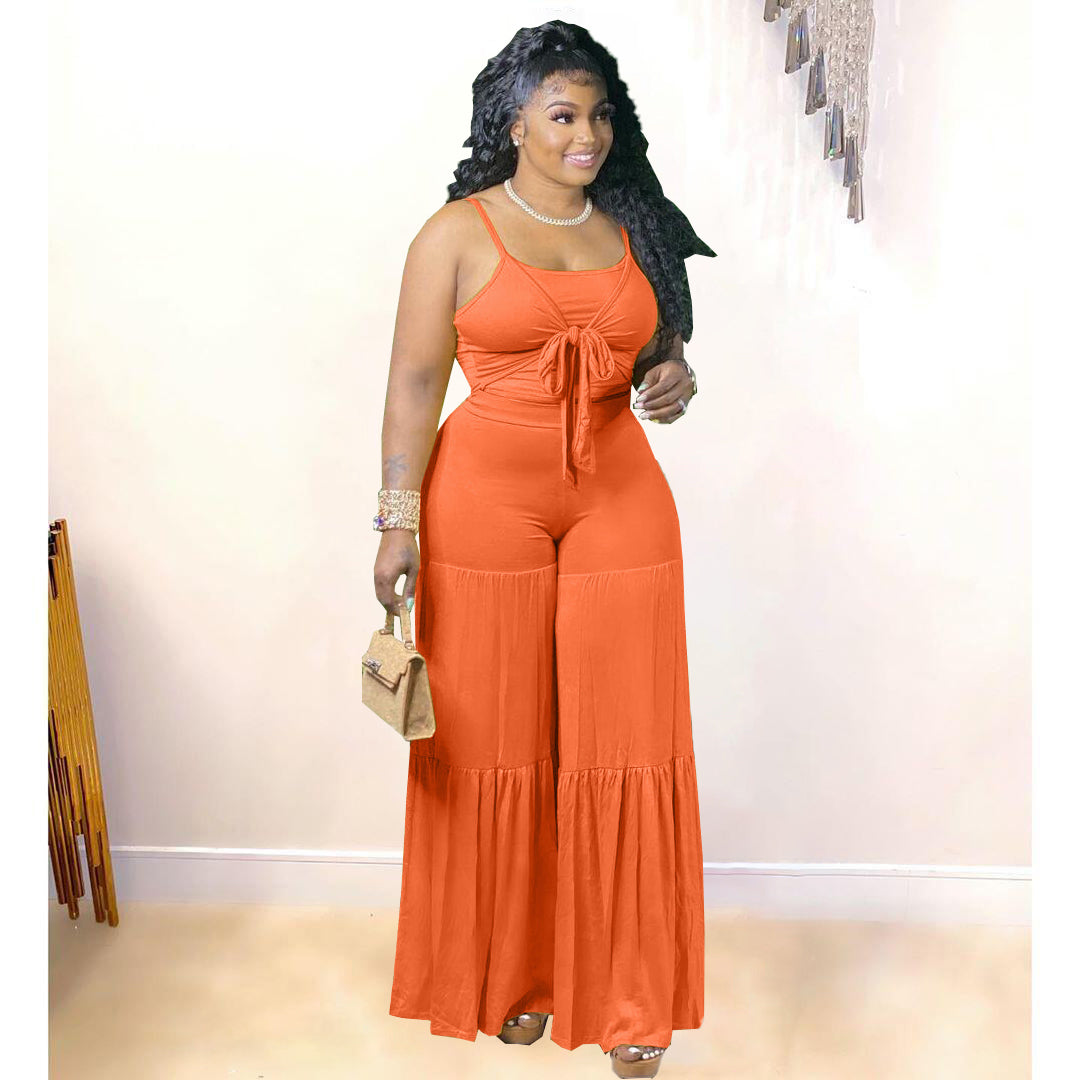 5xl plus size 2021 summer new arrivals clothing fat women solid color
