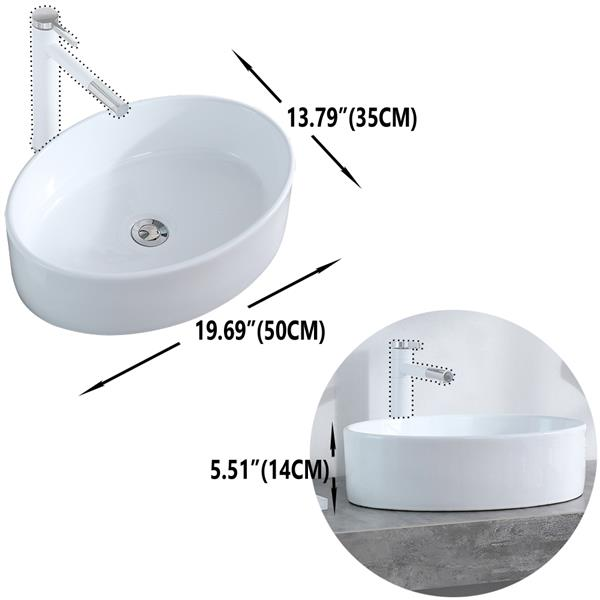 Household Ceramic Hand Sink Sinks Wash Basin