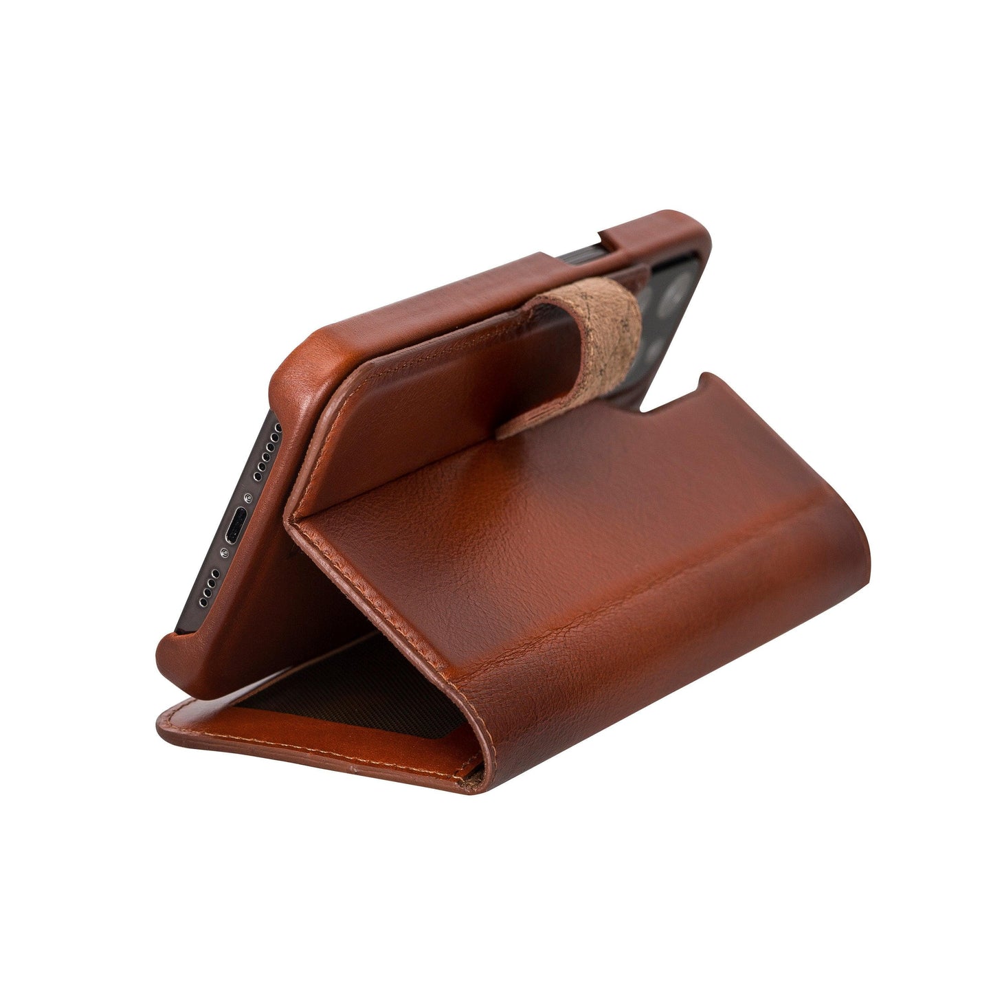 F360 Magnetic Detachable Leather Wallet Cases for Apple iPhone 12