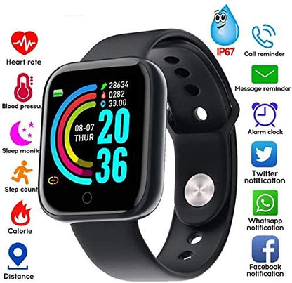 1 Smaple Shipping OK 2021 d20 y68 reloj inteligente sport band smart