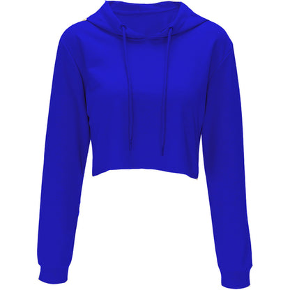 Wholesale Cotton Ladies Blank GYM Long Sleeve Tracksuit Crop Tops