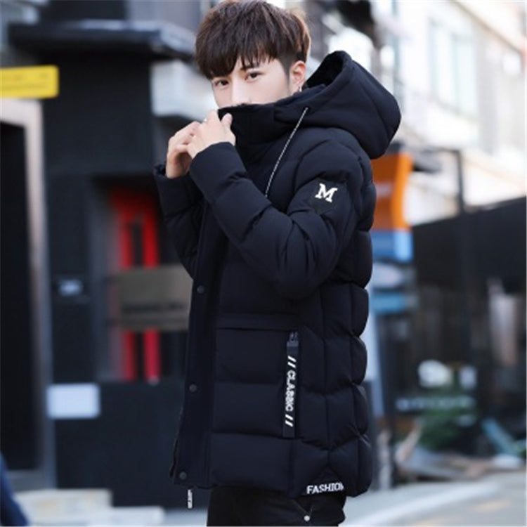 hot sale plus velvet thicken hooded windproof waterproof slim winter