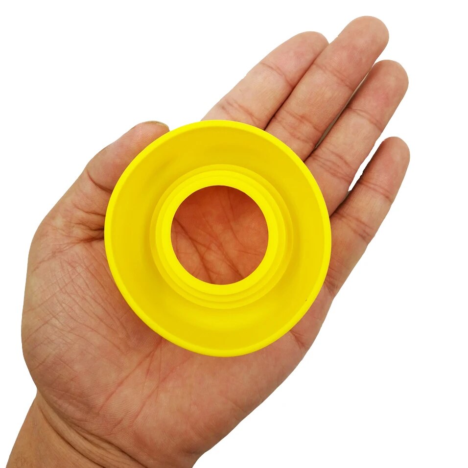 camaTech 3Pc Soft Replacement Suction Donut Sleeve Cover Rubber Seal For Most Penis Pump Enlarger Device Comfort Vacuum Cylinder
