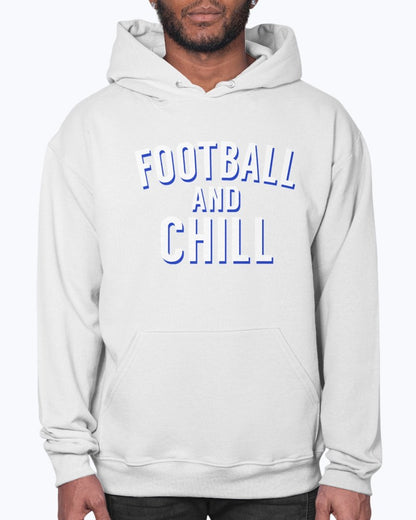 Football and Chill - Sports- Hoodie