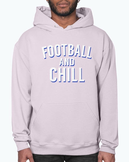 Football and Chill - Sports- Hoodie