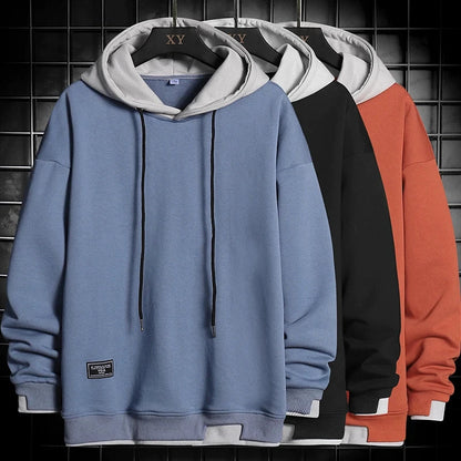 Harajuku Hip Hop Sweatshirt Casual Oversized Hoodie Men Hooded Pullover Tops 2022 Mens Sportswear Hoodies Clothing